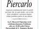 Piercarlo - Ringraziamenti