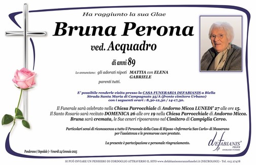 Bruna Perona Ved. Acquadro