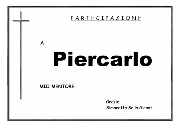 Piercarlo - Partecipazione