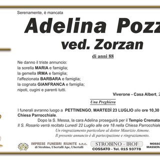 Pozza Adelina, ved. Zorzan