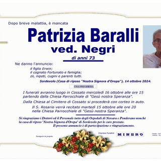 Patrizia Baralli ved. Negri