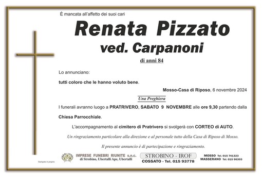 Renata Pizzato ved. Carpanoni