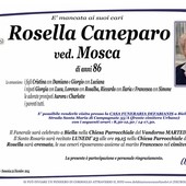 Rosella Caneparo, ved. Mosca