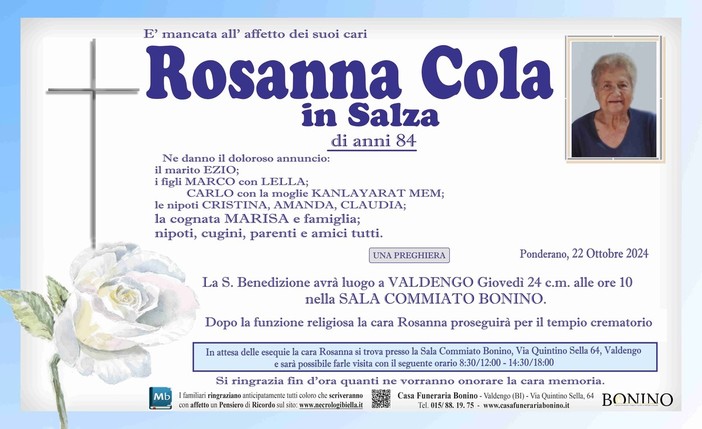 Rosanna Cola in Salza