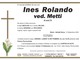 Ines Rolando, ved. Metti