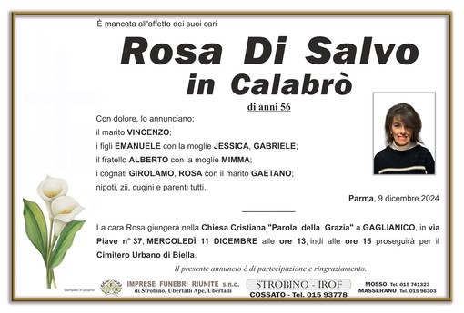 Rosa Di Salvo in Calabrò