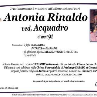 Antonia Rinaldo, ved. Acquadro