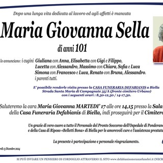 Maria Giovanna Sella