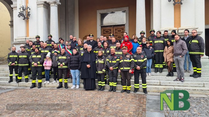 Santa Barbara dei Vigili del Fuoco di Cossato: &quot;Avere sul nostro territorio il vostro distaccamento fa sentire la popolazione protetta e sicura&quot; Foto e Video Catia Ciccarelli per newsbiella.it