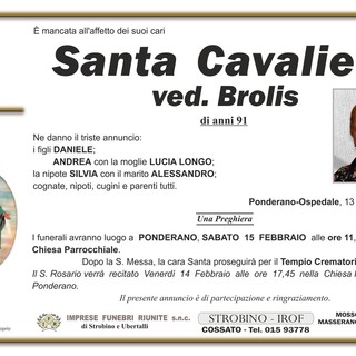 Santa Cavaliere ved. Brolis