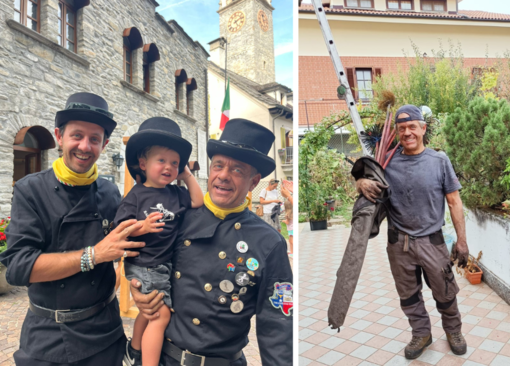 Immagini de &quot;Lu Spasacamin&quot;, al Raduno Internazionale dello Spazzacamino di Santa Maria Maggiore - Valle Vigezzo.