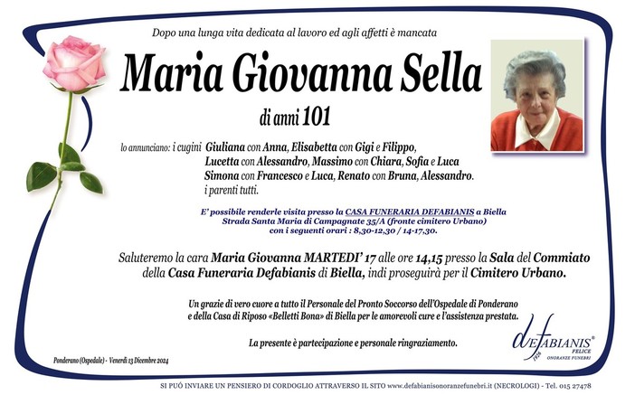 Maria Giovanna Sella