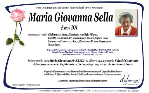 Maria Giovanna Sella