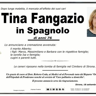 Tina Fangazio in Spagnolo