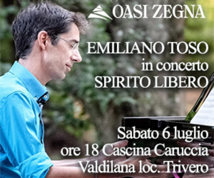 Emiliano Toso in concerto - Spirito libero