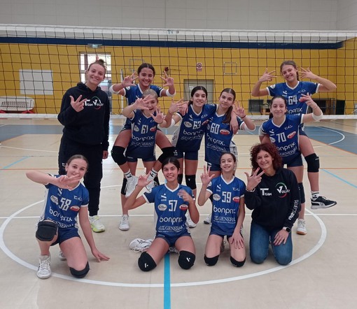 Pallavolo: il settore giovanile del TeamVolley, centra un clamoroso en plein di vittorie