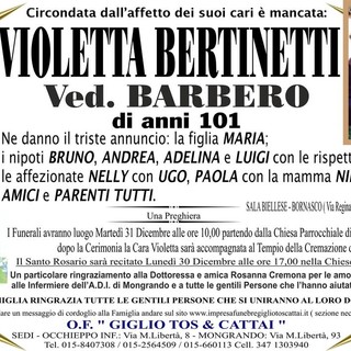 Violetta Bertinetti ved. Barbero