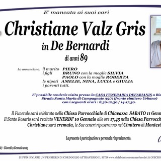 Christiane Valz Gris in De Bernardi