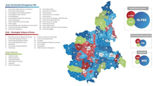 Un progetto di sviluppo per tutti i Comuni del Piemonte: oltre 8 milioni fra Biellese e Baraggia.