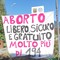 Giornata internazionale per l’aborto libero e sicuro, anche a Biella la protesta, foto chiarini per newsbiella.it