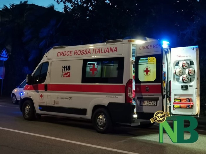 Sordevolo, 17enne in ospedale con un trauma cranico dopo un incidente in moto