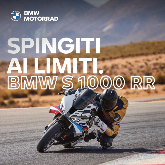 Nuova BMW S 1000 RR: &quot;L'adrenalina ha una nuova forma&quot; scoprila da Activ Motor Gaglianico.