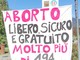 Giornata internazionale per l’aborto libero e sicuro, anche a Biella la protesta, foto chiarini per newsbiella.it