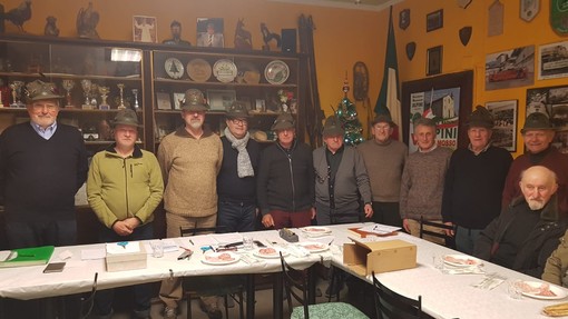 Il gruppo alpini di Valle Mosso rinnova il direttivo