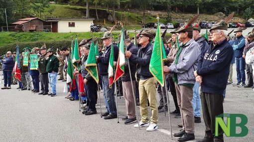 Oggi il 25° Raduno Alpini dei Gruppi Valle Oropa - Foto e  video G. Chiarini per newsbiella.it