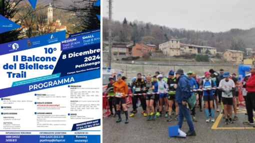 Running, torna il Balcone del Biellese Trail: a Pettinengo la 10a edizione.