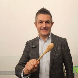 Polenta concia e Intelligenza Artificiale? Clarizio: &quot;Anche no.....&quot; FOTO VIDEO