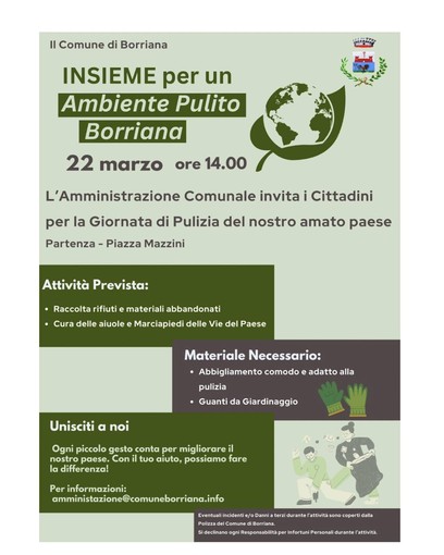 A Borriana, &quot;Insieme per un ambiente pulito&quot;