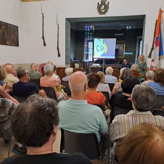 Antonio Crestani ha presentato &quot;Il cammino della Gran Madre&quot; alla biblioteca di Masserano