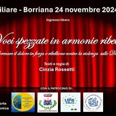 A Borriana l'evento &quot;Voci spezzate in armonie ribelli&quot; contro la violenza sulle donne