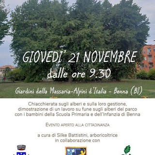 A Benna si festeggia la giornata dell'Albero