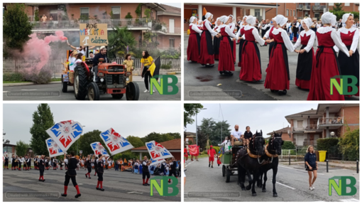 Cavaglià, prosegue il 50° Palio dei Rioni: tutti pronti per la sfilata - Servizio di Mattia Baù per newsbiella.it