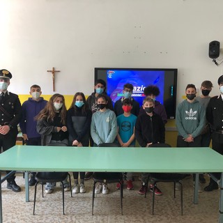 Gli studenti di Pettinengo a scuola di legalità con i Carabinieri di Bioglio