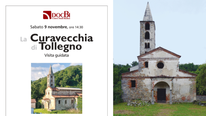 Aperta alle visite la Curavecchia di Tollegno: a novembre le visite guidate.