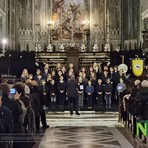 &quot;Cuori in coro&quot; in marcia verso l'adunata degli Alpini