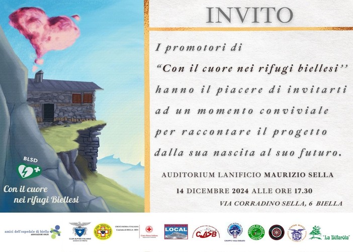 “Con il cuore nei rifugi biellesi” presentato il progetto per la valorizzazione del territorio.