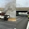 Da Torino: Camion in fiamme dopo lo scontro con il guard rail: Tangenziale chiusa