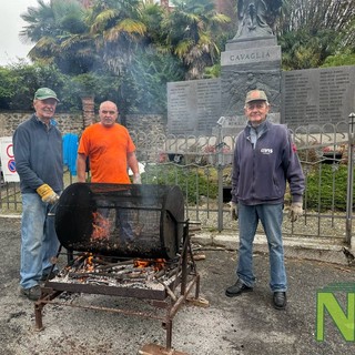 Caldarroste e Polenta a Cavaglià FOTO Finatti per newsbiella.it