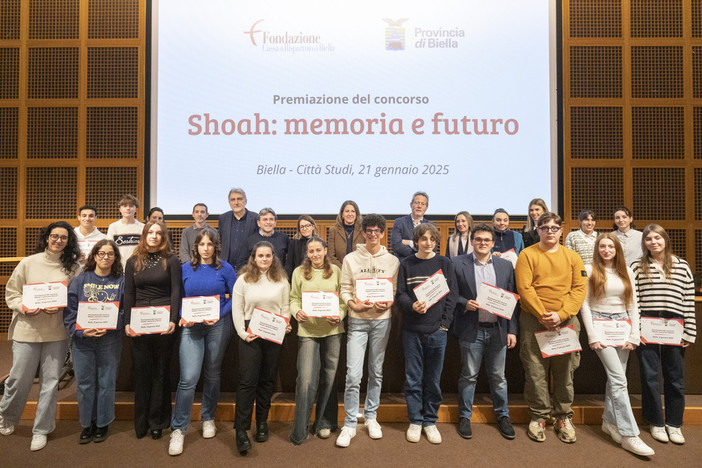 &quot;Shoah: memoria e futuro&quot; presentati i vincitori del concorso biellese.