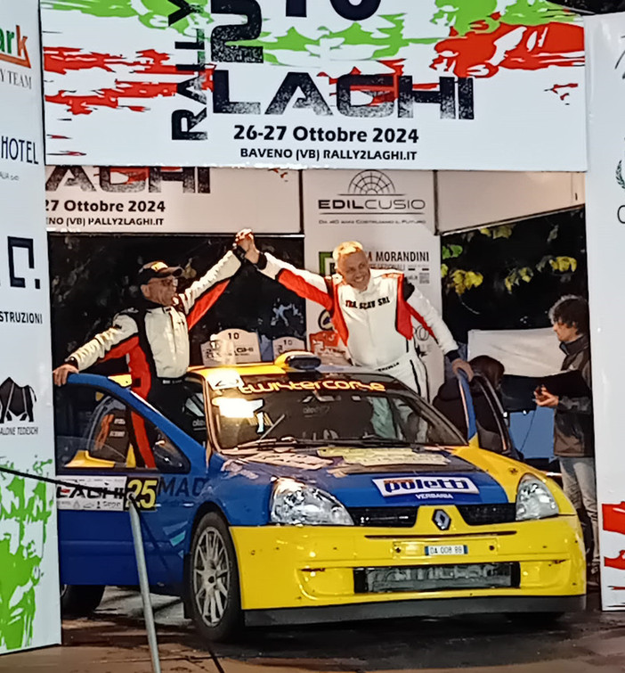 Biella Corse prima assoluta al Rally 2 Laghi!