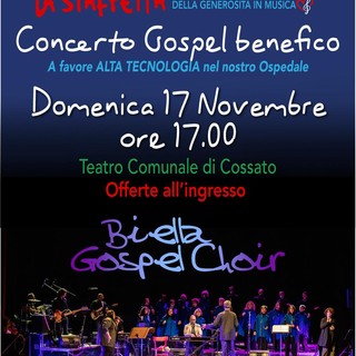 Biella Gospel Choir in concerto benefico a Cossato