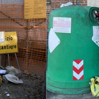 A Biella Chiavazza e al Piazzo campane del vetro stracolme, Cosrab: &quot;A breve risolveremo la situazione&quot;