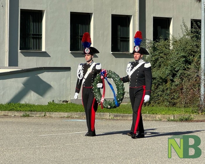 Biella, i Carabinieri commemorano i Caduti delle Forze armate - Foto di Davide Finatti per newsbiella.it