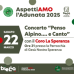 Concerto in attesa dell'Adunata a Cossato &quot;Penso alpino e canto&quot;