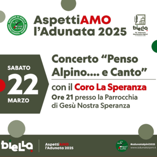 Concerto in attesa dell'Adunata a Cossato &quot;Penso alpino e canto&quot;