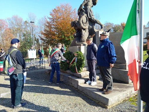 Valdilana ha ricordato la festa del 4 novembre a Crocemosso.